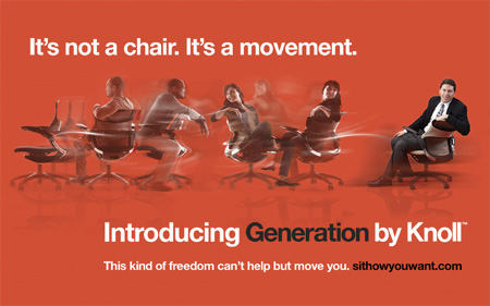 Generation by Knoll (TM) fake ad